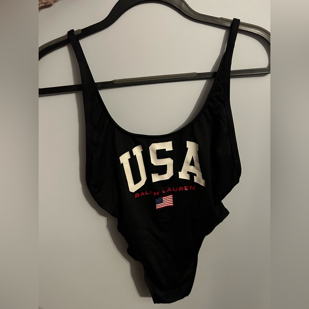 Women’s one piece USA Polo Ralph Lauren one piece Bathingsuit Size M